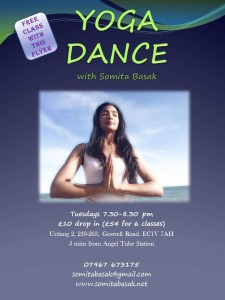 YOGA DANCE CLASSES IN LONDON